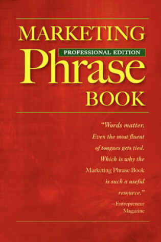 Cover of Marketing Phrase Book