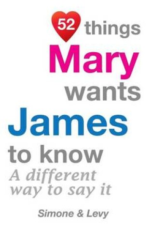 Cover of 52 Things Mary Wants James To Know