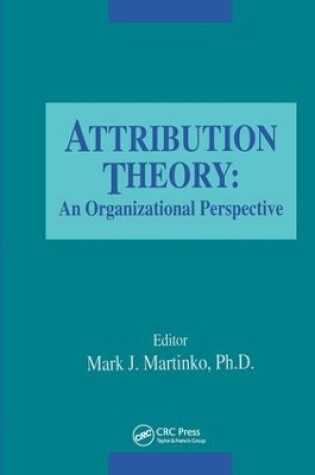 Cover of Attribution Theory