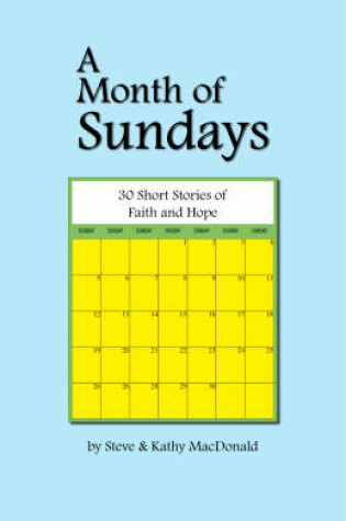 Cover of A Month of Sundays