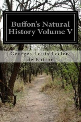 Cover of Buffon's Natural History Volume V