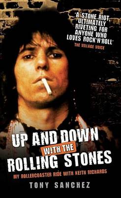 Book cover for Up and Down with the Rolling Stones - My Rollercoaster Ride with Keith Richards