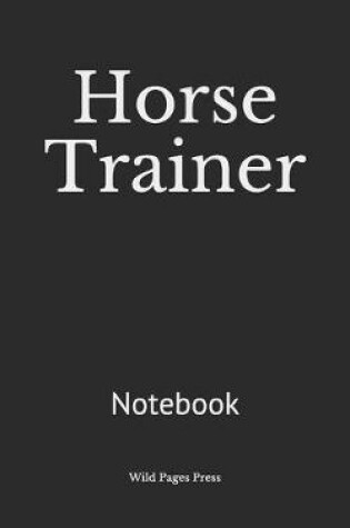 Cover of Horse Trainer