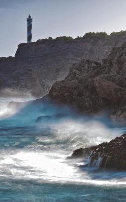 Book cover for Spain Coastal Lighthouse - Blank Notebook - 5