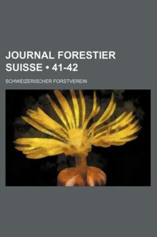 Cover of Journal Forestier Suisse (41-42)