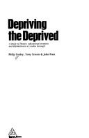 Book cover for Depriving the Deprived