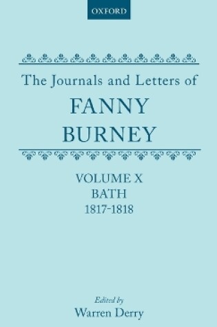 Cover of Volume X; Bath 1817-1818