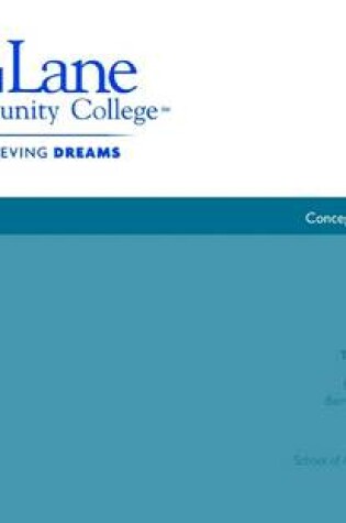 Cover of Lane Community College Conceptual Vision Document