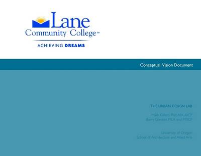 Book cover for Lane Community College Conceptual Vision Document