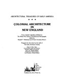 Book cover for Colonial Architecture of New England