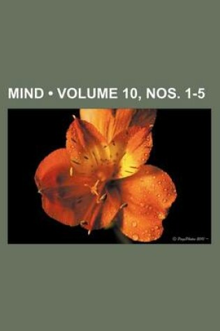 Cover of Mind (Volume 10, Nos. 1-5)