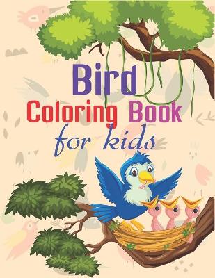 Book cover for Bird Coloring Book For Kids