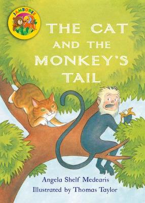 Book cover for Jamboree Storytime Level B: The Cat and the Monkey's Tail Big Book