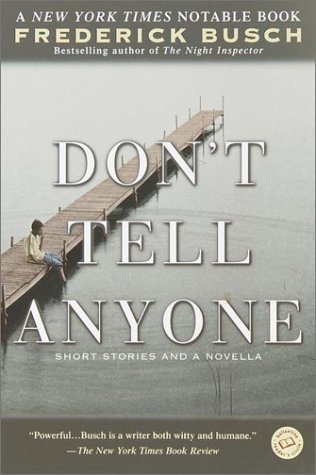 Book cover for Don't Tell Anyone