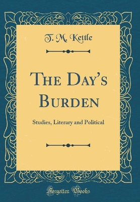 Book cover for The Day's Burden