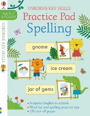 Cover of Spelling Practice Pad 6-7