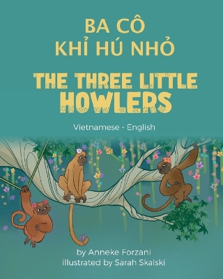 Book cover for The Three Little Howlers (Vietnamese - English)