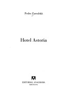 Book cover for Hotel Astoria