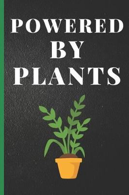 Book cover for Blank Vegan Recipe Book - Powered By Plants