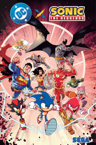 Cover of DC X SONIC THE HEDGEHOG