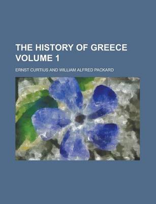 Cover of The History of Greece Volume 1