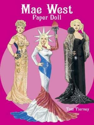 Book cover for Mae West Paper Doll