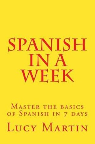 Cover of Spanish in a week