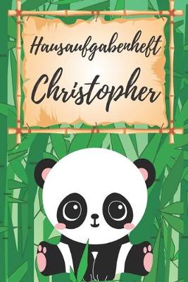 Book cover for Hausaufgabenheft Christopher