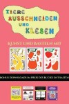 Book cover for Kunst und Basteln mit Papier (Tiere ausschneiden und kleben)