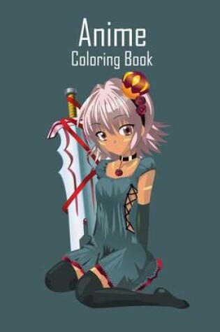 Cover of Anime Coloring Book