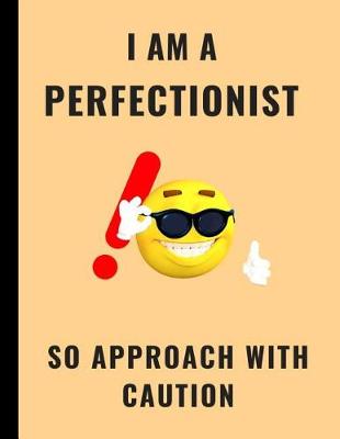 Book cover for I Am a Perfectionist So Approach with Caution