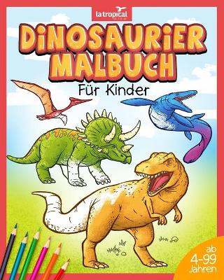 Book cover for Dinosaurier Malbuch für Kinder