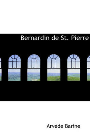 Cover of Bernardin de St. Pierre