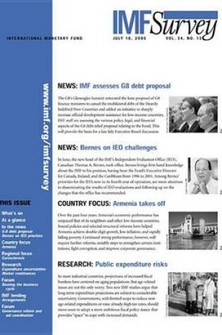 Cover of IMF Survey No.13, 2005