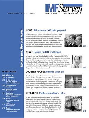 Book cover for IMF Survey No.13, 2005