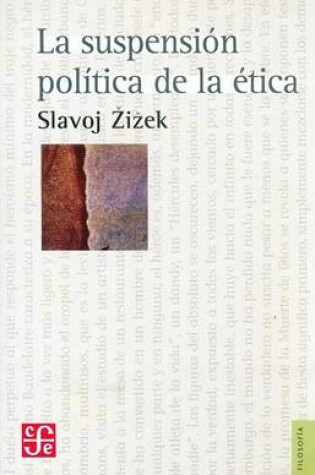 Cover of La Suspension Politica de La Etica