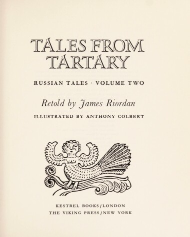 Cover of Tales from Tartar