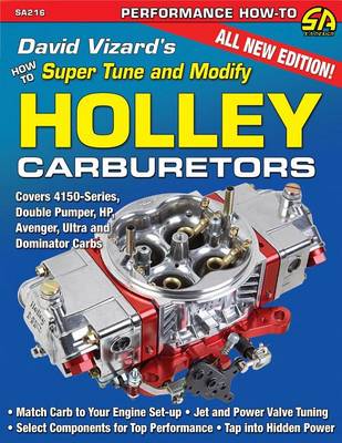 Book cover for David Vizard's Holley Carburetors: How to Super Tune and Modify