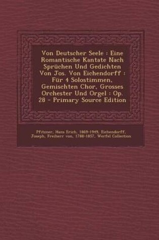 Cover of Von Deutscher Seele