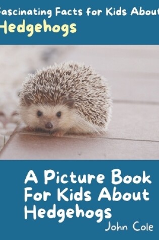 Cover of A Picture Book for Kids About Hedgehogs