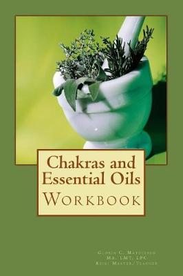 Book cover for Chakras and Essential Oils Workbook