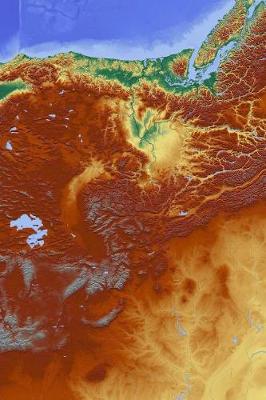 Book cover for North America Relief Topographical Map Journal