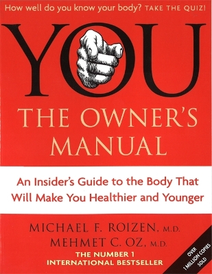 Book cover for You: The Owner's Manual