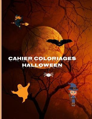 Book cover for Cahier Coloriage Halloween