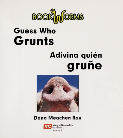 Cover of Guess Who Grunts