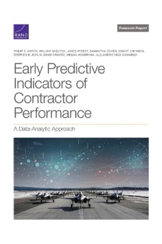 Cover of Early Predictive Indicators of Contractor Performance