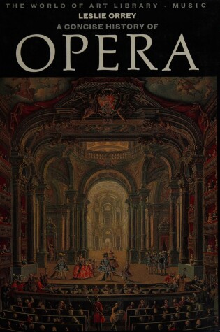 Cover of Concise History of Opera