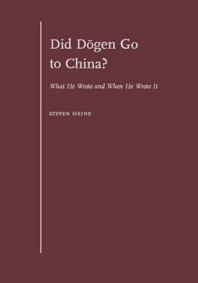 Cover of Did Dogen Go to China?