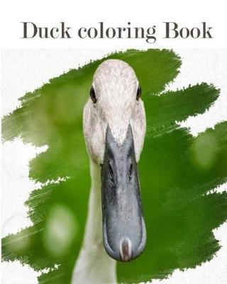 Book cover for Duck Coloring Book