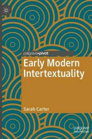 Cover of Early Modern Intertextuality